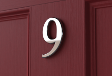 Photo of Adhesive Door Number
