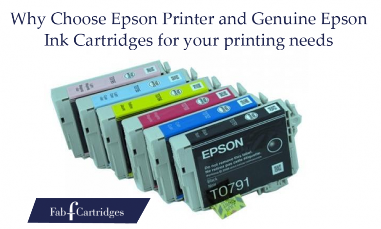 Photo of Why Choose Epson Printer and Genuine Epson Ink Cartridges for your printing needs