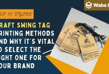 Photo of Top 10 Types of Kraft Swing Tags Printing Methods and Why It’s Vital to Select the Right One for your Brand