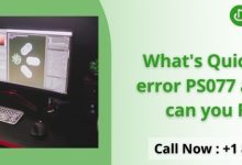 Photo of What’s QuickBooks error PS077 and How can you Fix it?