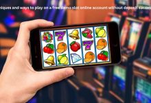 Photo of Techniques and ways to play on a free demo slot online account without deposit successfully